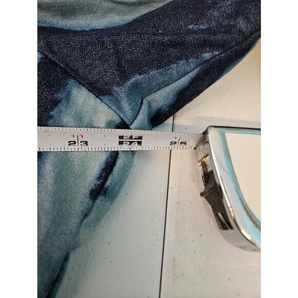 Coldwater Creek Embroidered Colorful Chambray Jacket Womens Size 2X - Picture 7 of 8